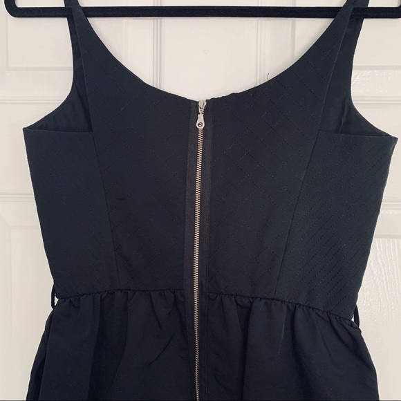 Arthur Mendonca Black Dress Size 4 - Picture 4 of 5